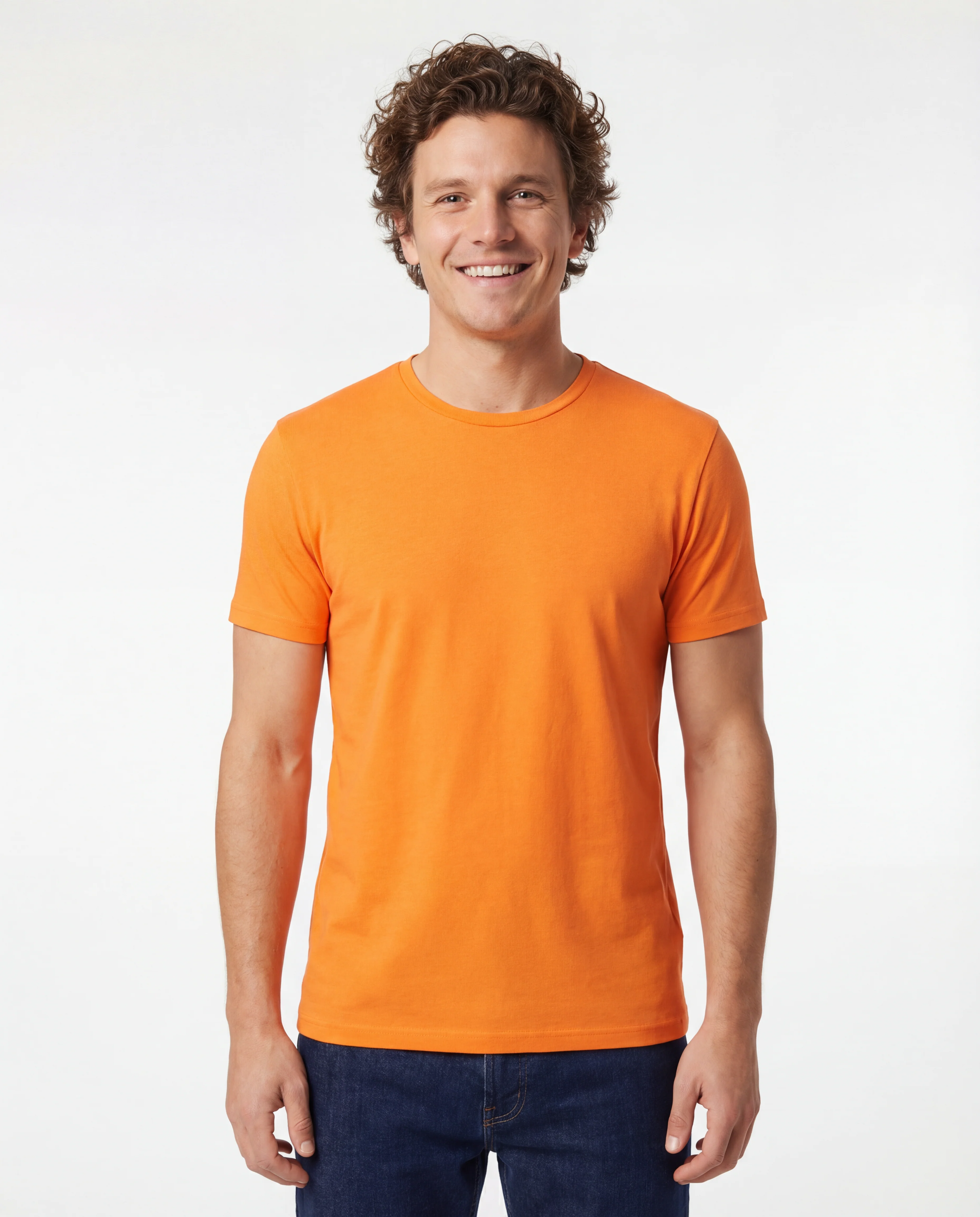 TR Premium - Crew Neck Men's Solid T-Shirt - Image 9
